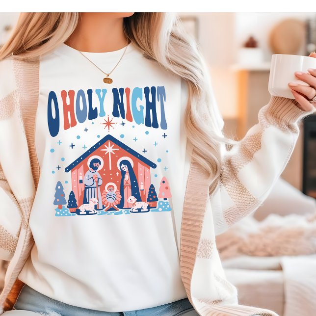 Camiseta Triblenda Oh Buenas Noches Navidades religiosos Natividad Es (Subido por el creador)