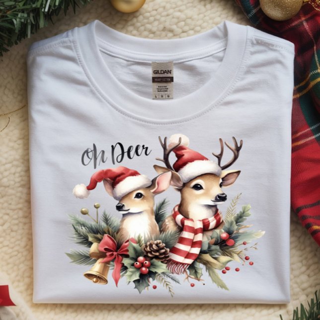 Camiseta Triblenda Oh Deer Festive (Subido por el creador)