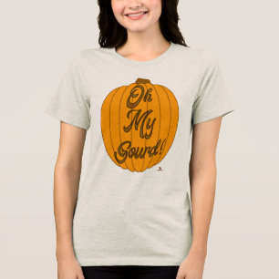 Camiseta Triblenda ¡Oh mi lema de arte de calabaza de otoño!