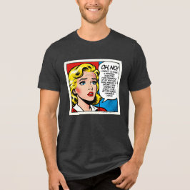 Camiseta Triblenda Oh No Mujer - Unisex - 