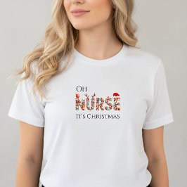 Camiseta Triblenda Oh Nurse It’s Christmas • Holiday Nurse T-shirt