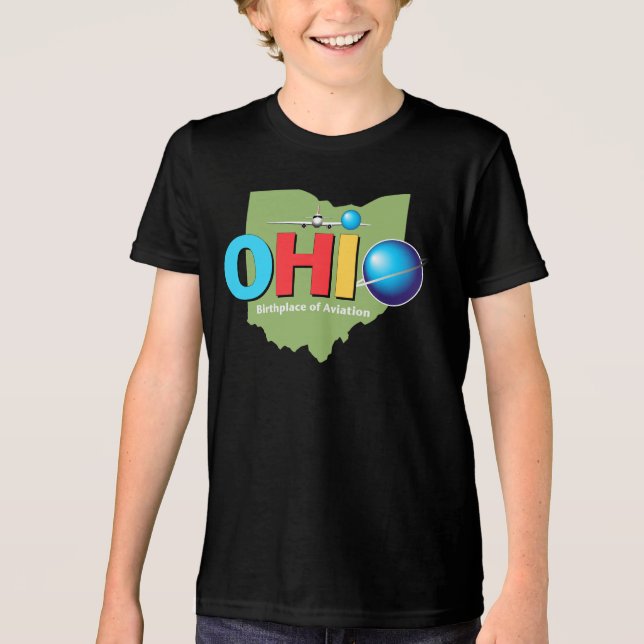 Camiseta Triblenda Ohio Estados Unidos de América (Anverso)
