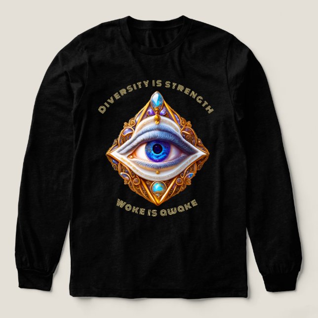 Camiseta Triblenda Ojos del universo 12 (Diseño traserp)