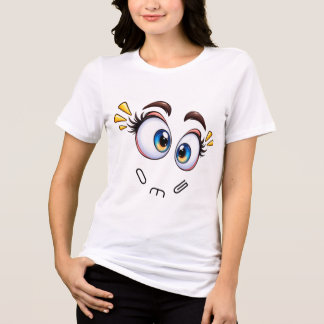 Camiseta Triblenda Ojos divertidos sorprendidos