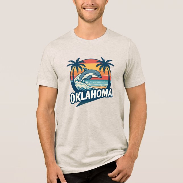 Camiseta Triblenda Oklahoma: Retirada del Océano (Anverso)