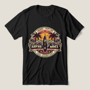 Camiseta Triblenda Olas de surf nazaré