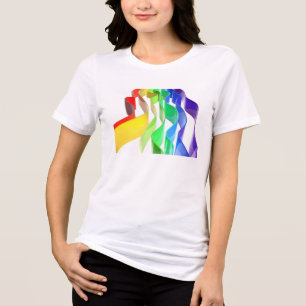 Camiseta Triblenda Ondas arco iris