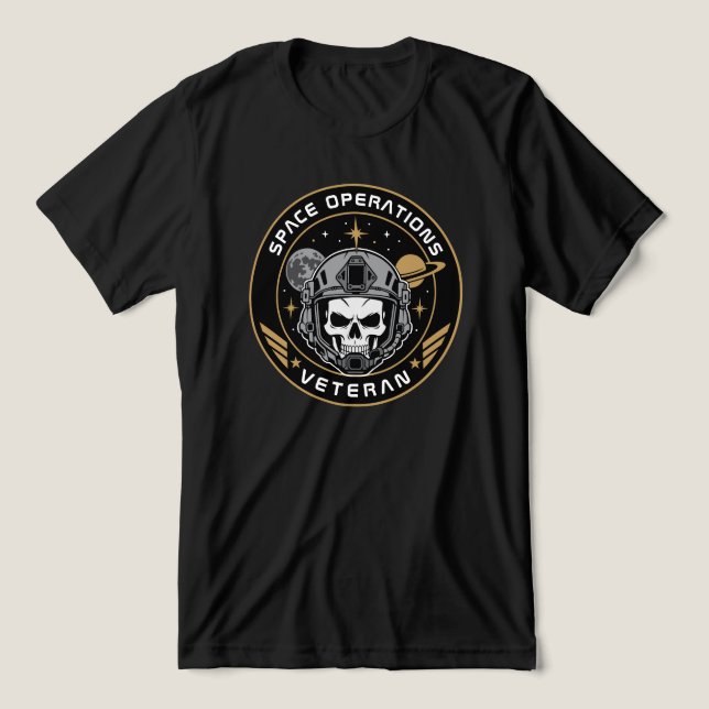 Camiseta Triblenda Operación Espacial (Diseño delantero )