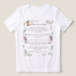 Camiseta Triblenda Oración de Ho'oponopono por la prosperidad