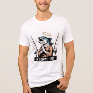 Camiseta Triblenda Oración de los Pescadores - En Bacalao Confiamos