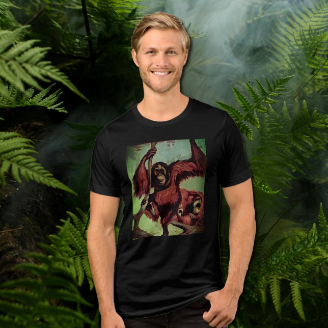 Camiseta Triblenda Orangutanes vintage (Subido por el creador)