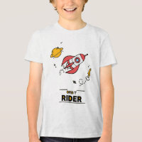 Orbit Rider Bella+Canvas Youth Tri-fusionar T-Shir