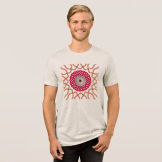 Camiseta Triblenda Organic Mandala Spiral Design