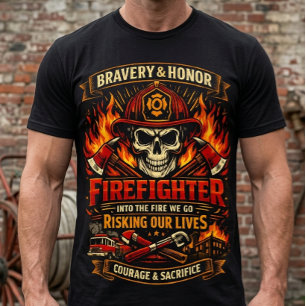 Camiseta Triblenda Orgullo de Bombero
