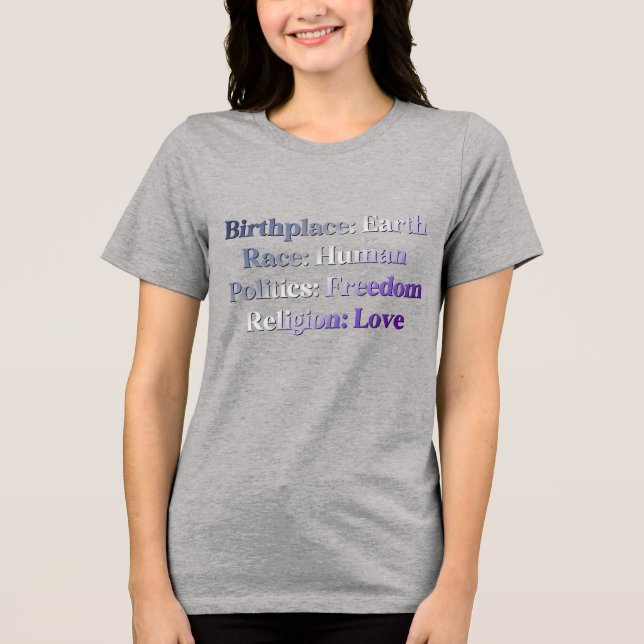 Camiseta Triblenda Orgullo de Butch (Anverso)