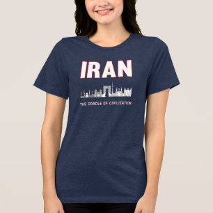 Camiseta Triblenda Orgullo de Irán Persia iraní Cuna de la Civilizaci