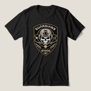 Camiseta Triblenda Orgullo de la cresta del veterano de la Guardia Or