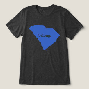 Camiseta Triblenda Orgullo del estado de Carolina del Sur Belong