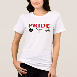 Camiseta Triblenda Orgullo Indígena Americano Cultura de las Primeras