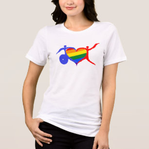 Camiseta Triblenda Orgullo por discapacidad cardíaca