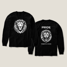 Camiseta Triblenda Orgullo Rugiente: Fuerza y Honor León