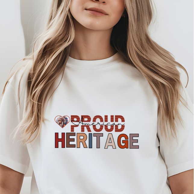 Camiseta Triblenda Orgullosa herencia americana (Subido por el creador)