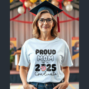 Camiseta Triblenda orgullosa madre de una graduación de donación de g