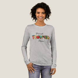 Camiseta Triblenda Orgullosa madre maestra