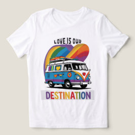 Camiseta Triblenda Orgulloso Camper - Carretera Orgullo RV con camise