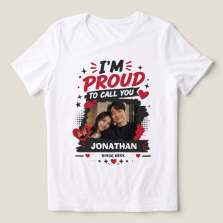 Camiseta Triblenda Orgulloso de llamarte personalizado