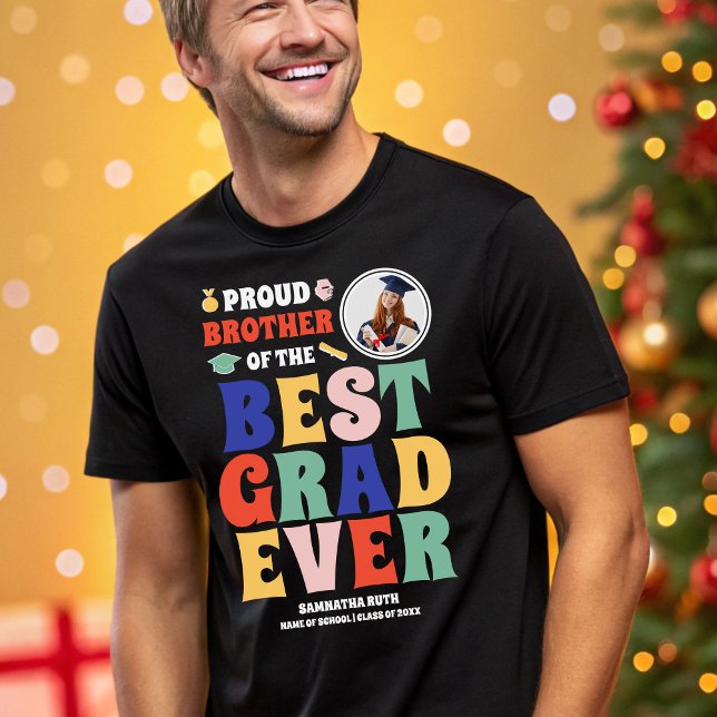 Camiseta Triblenda Orgulloso Hermano de la mejor foto de todos los ti (Subido por el creador)