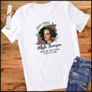 Camiseta Triblenda Orgulloso Padre Escuela Secundaria Graduado 2026 1