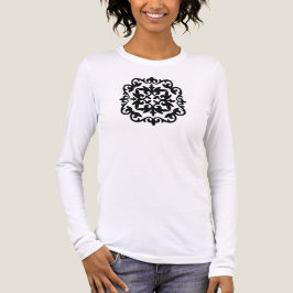 Camiseta Triblenda Ornamental Floral Design
