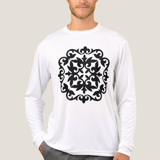 Camiseta Triblenda Ornamental Floral Design (Anverso )