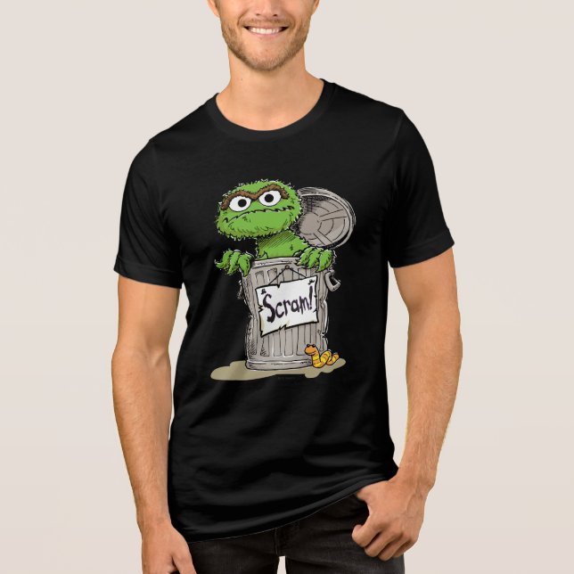 Camiseta Triblenda Oscar el grito de la pandilla (Anverso)
