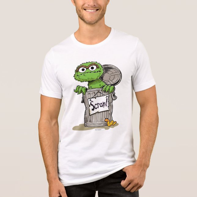 Camiseta Triblenda Oscar el grito de la pandilla (Anverso)