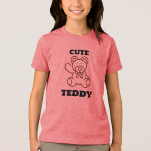 Camiseta Triblenda Osito Teddy de bebés de verano