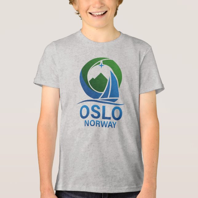 Camiseta Triblenda Oslo Norway Europe (Anverso)