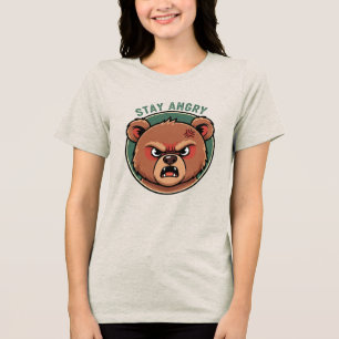 Camiseta Triblenda Oso Enojado