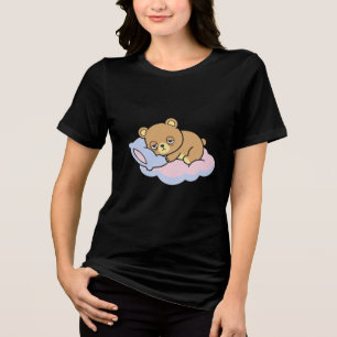 Camiseta Triblenda Oso Kawaii Modo Sueño