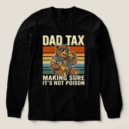 Camiseta Triblenda Oso Papá Genial Diseño Divertido Hora de Aperitivo