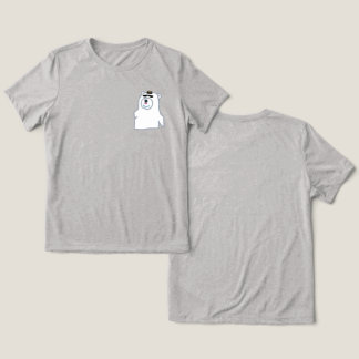 Camiseta Triblenda Oso polar divertido dibujado a mano