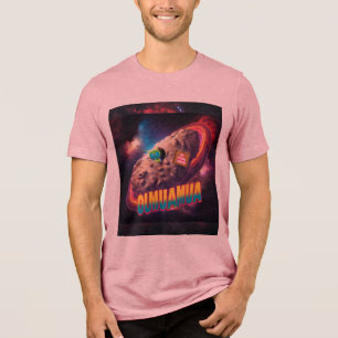 Camiseta Triblenda Oumuamua solo pasando aunque nave espacial alieníg