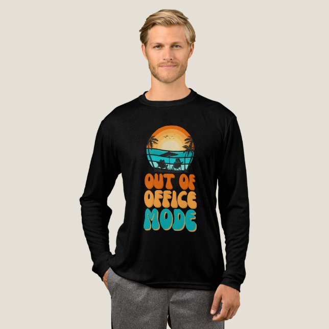 Camiseta Triblenda Out of Office Mode (Anverso Completo)