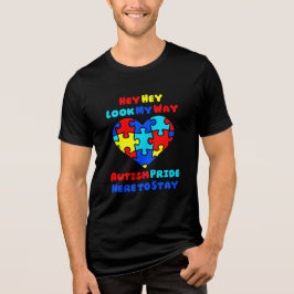 Camiseta Triblenda Oye, mira a mi manera... Orgullo del autismo, aquí