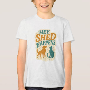 Camiseta Triblenda Oye, se pela: Humor sobre pelo de mascotas