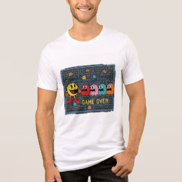 Camiseta Triblenda Pac-Man Game Over T-Shirt – Retro Arcade Gaming Te