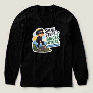 Camiseta Triblenda Paciencia Riqueza Inversor de Tri-Mezcla Suave