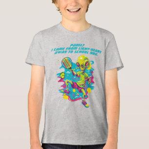 Camiseta Triblenda 👽Padel ¡He aquí—los “Lil’ Smashonaut Supreme” Kid