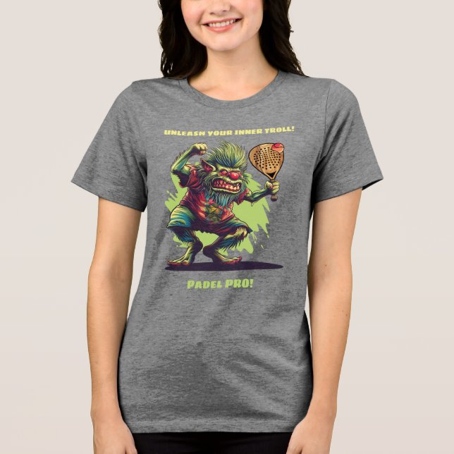 Camiseta Triblenda 🧌Padel Racket Rager (Anverso)